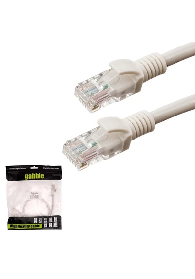 Gabble Gab-c605 5mt Cat6 Patch Kablo Beyaz