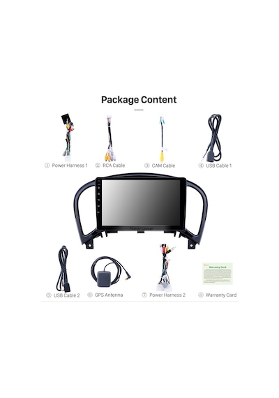 Nıssan Juke 2011-2015 Multimedya Navigasyon Usb Kamera Carplayer