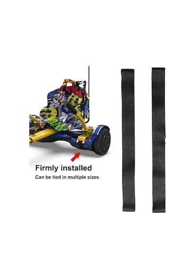 Citymate Elektrikli Kaykay Hoverkart Aksesuarı Cırtı Tüm Modeller Uyumlu Hoverkart Cırt 1 Çift 2 Adet