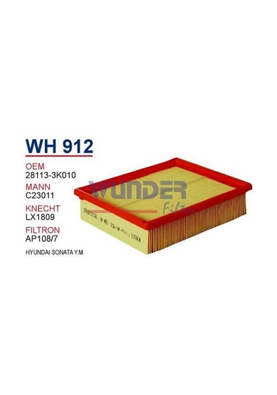 WUNDER WH912 HAVA FİLTRESİ - HYUNDAİ SONATA Y.M