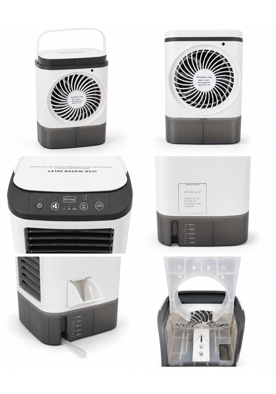 Mini Klima Soğutucu Ultrasonik Soğutmalı Vantilatör Serinetici Sesiz Ve Taşınabilir 900ml Su Hazneli Hava Nemlendirici Mini Fan Buz Konulabilir Usb 7 Farklı Led Işıklı Aşağa Yukarı Oynar Izgara Ofis 100 x 100 x 3 mm Mini Klima Soğutucu Ultrasonik Soğutmalı Vantilatör Serinetici Sesiz Ve Taşınabilir 900ml Su Hazneli Hava Nemlendirici Mini Fan Buz Konulabilir Usb 7 Farklı Led Işıklı Aşağa Yukarı Oynar Izgara Ofis 100 x 100 x 3 mm