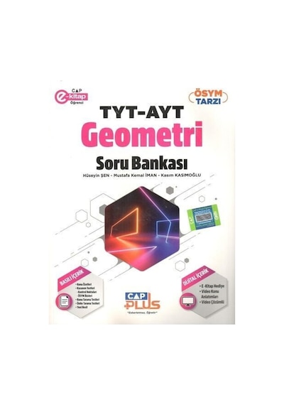 2023 TYT AYT Geometri Plus Soru Bankası -  Çap Yayınları