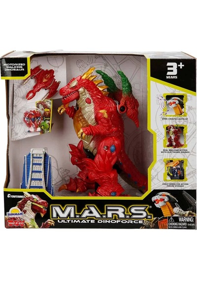 Mars Sesli Ve Işıklı Uzaylı Dinozor