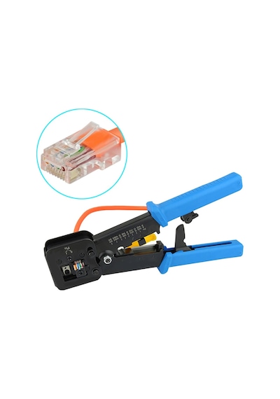 Ez Rj45 Rj11 Rj12 Yeni Nesil Konnektör Pense 4445P Sıkma Network