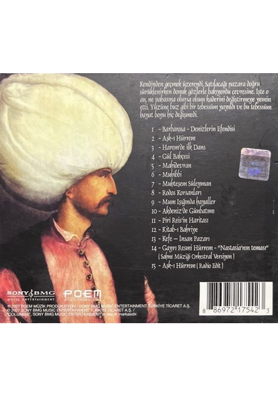 Plak Değildir Cd Dir Cd Can Atilla Aşk-ı Hürrem Cd