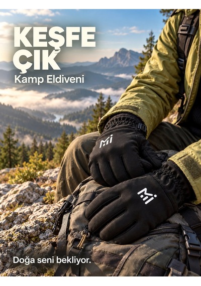 Kuzeylife Milo Windshield Vera Eldiven Xl Siyah