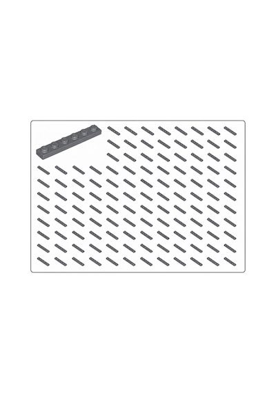 Yedek Parçalar: Plate 1x6: 50 Adet 1x6 Plate Parts Plaka Parçası Koyu Gri - Dark Bluish Gray Plate 3666 Yedek Parçalar: Plate 1x6: 50 Adet 1x6 Plate Parts Plaka Parçası Koyu Gri - Dark Bluish Gray Plate 3666
