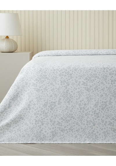 Bloomlet Tek Kişilik Pike 150x220 Cm Yeşil