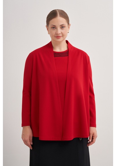 Aker 24aw23607112 Büyük Beden Tween Set 24aw23607112 008 Kırmızı Kırmızı