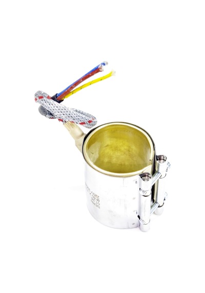 Sern Kelepçe Nozul Pirinç Rezistans 50mm Çap 70mm Boy 390w 220v