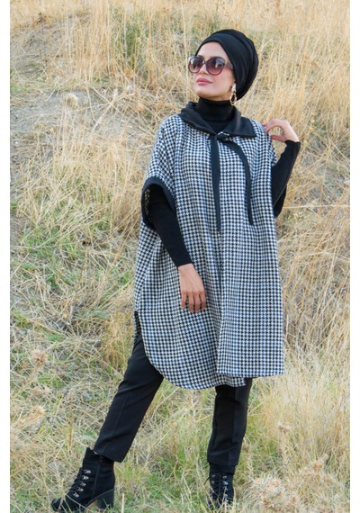 Aişe Tesettür Tesettür Kimono Antrasit