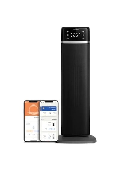 Bağlantılı Kule Fan Isıtıcı, 2000w Güç Ve 60 Salınım Özelliği 0.5 Mm