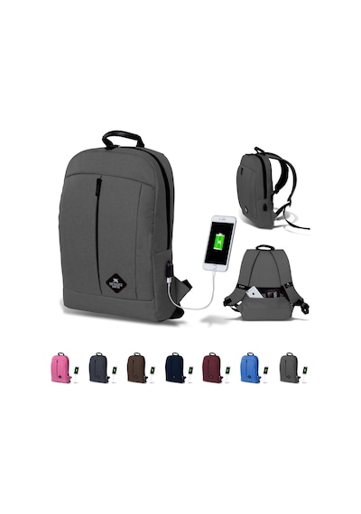 My Valice Smart Bag Galaxy Usb Şarj Girişli Notebook Sırt Çantası
