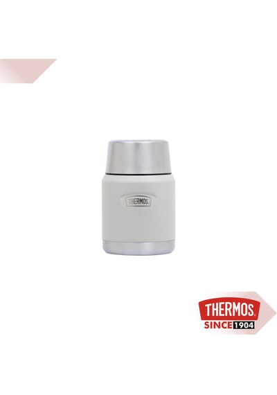 Thermos Icon Is300 0,47l Paslanmaz Çelik Yemek Termosu Kaşıklı Gri
