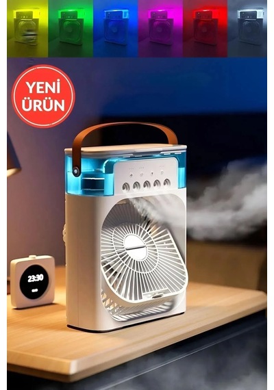 Ultrasonik Hava Nemlendirici Buhar Makinesi Aroma Difüzörü-siyah