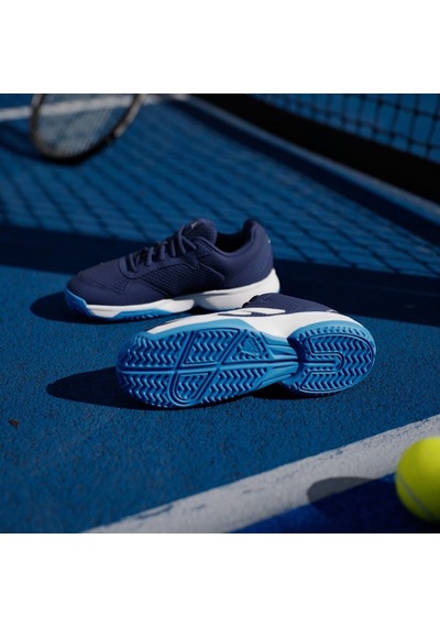 Adidas Kk3857 Courtflash Sert & Toprak Kort Çocuk Tenis Ayakkabısı Mavi