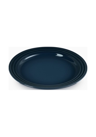 Le Creuset Renkli Dayanıklı Tasarım Seramik Kahvaltı Tabağı 22 Cm Lacivert