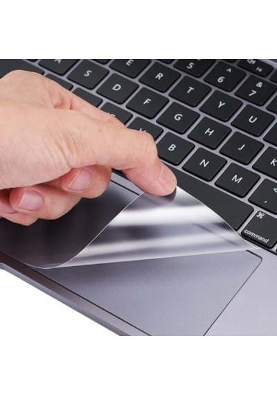 Apple Uyumlu MacBook Air 13 M3-m4 İle Uyumlu Mat Parmak Izi Bırakmayan Touchpad Koruyucu 2 Adet