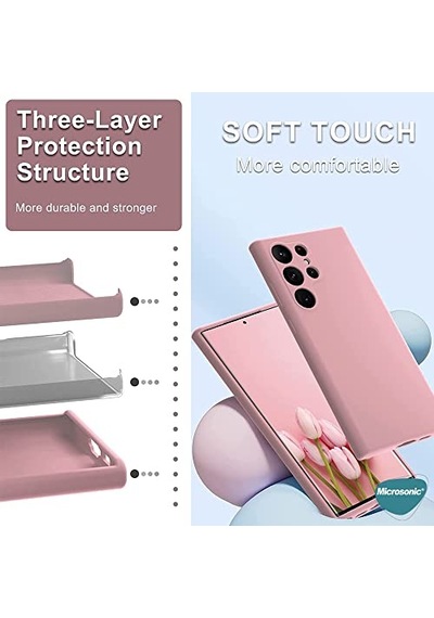 Ultra Için Kılıf Groovy Soft Siyah S23 Ultra İle Uyumlu Kılıf - Siyah Diğer