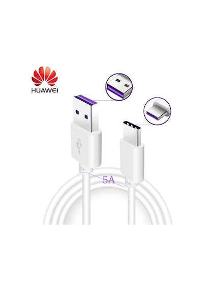 Huawei Mate 10 Pro Ap71 5A Type-C 1M Şarj Data Kablosu