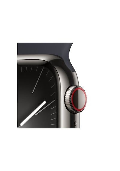 Apple Watch Series 9 GPS + Cellular 41 MM Çelik Kasa Spor Kordon S/M Akıllı Saat (Apple Türkiye Garantili)