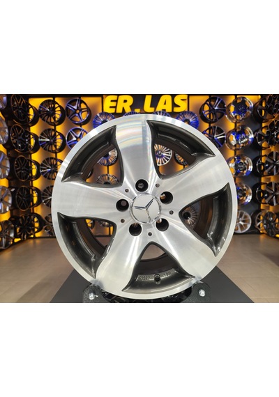 4 Adet Mercedes 7.5 16 5 112 Et35 66.6 Gun Mack Jant Revize Edilmiş Takım