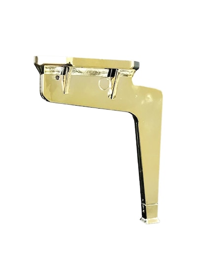 Kaz Lüks Mobilya Koltuk Ayağı Metal Altın Sarı 17 cm