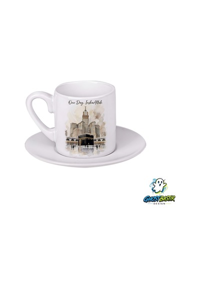 Kabe Türk Kahvesi Fincanı 0130 Beyaz
