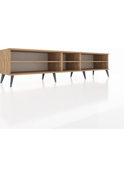 Hyperion Tv Ünitesi 3 Raflı 220x44x51 Çam-çam Atlas Çam/atlas Çam - Atlas Çam Hyperion Tv Ünitesi 3 Raflı 220x44x51 Çam-çam Atlas Çam/atlas Çam - Atlas Çam