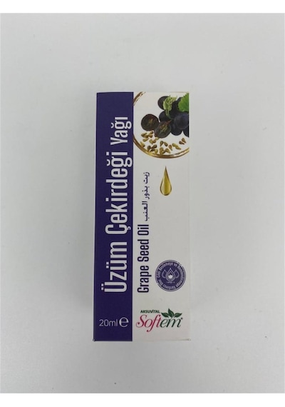 Softem Üzüm Çekirdeği Yağı Aromatik Yağ 20 ML