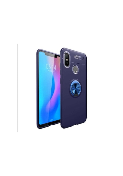 Xiaomi Mi A2 Yüzüklü Manyetik Ravel Kilif Kirilmaz Ekran Koruyucu 514180259