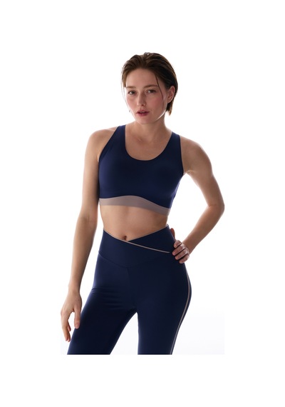 Penti Lacivert Contrast Zero Feel Spor Sütyeni