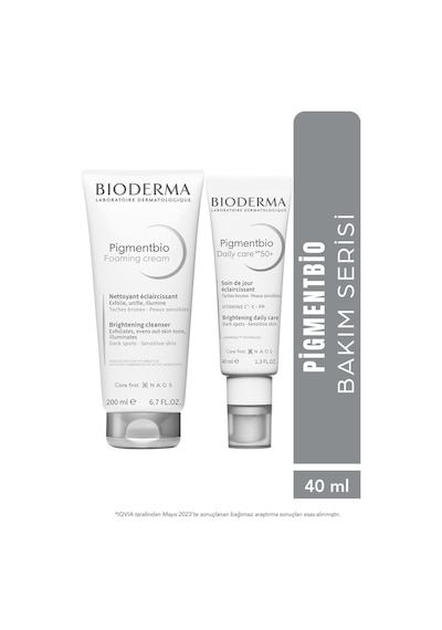 Bioderma Pigmentbio Foaming Cream 200 ML + Pigmentbio Daily Care SPF0 40 ML