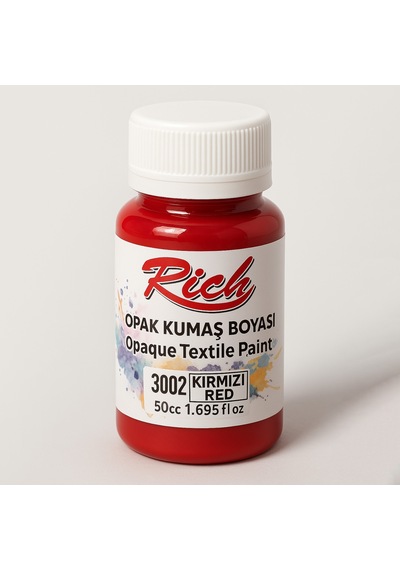 Rıch Kumaş Boyası Opak 50 Cc Kırmızı