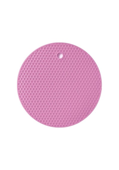 Pembe Silikon Nihale Tencere Çaydanlık Altlığı Silikon Diğer