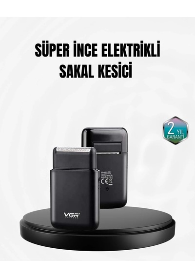 Lbk Taşınabilir Elektrikli Tıraş Makinesi Usb Şarjlı 5w Motor Ve 0.3 Mm Hassas Kesim