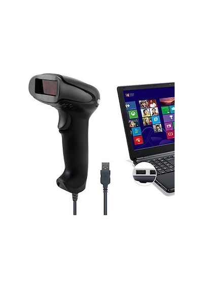Netum NT-2012 USB Lazer Barkod Okuyucu El Tipi Tetikli Ccd Laser