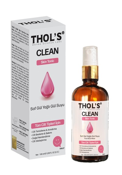 Thol's Clean Skin Tonic Tb12 - 100 Ml Saf Gül Yağlı Gül Suyu
