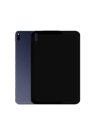 Matepad 10.4 Kılıf Tablet Süper Silikon Kapak Şeffaf Siyah