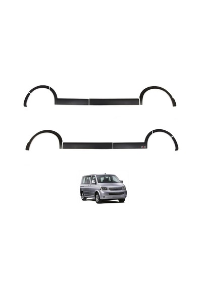 Volkswagen Transporter T5 2009-2014 Yıl Aralığı Uyumlu Kısa Şase Çift Sürgü Dodik Seti 11 Parça