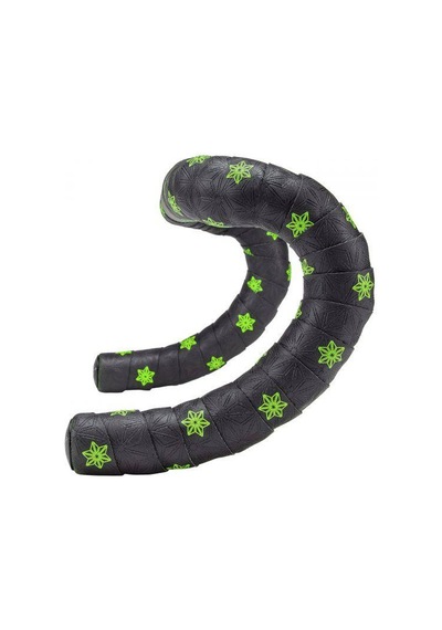 Supacaz Gidon Bantı Bt-27 Super Sticky Kush Galaxsy /neon Yellow Prınt Gidon Tıpası Siyah
