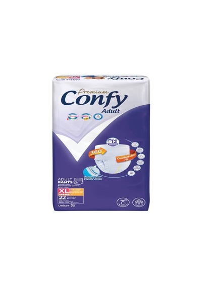Confy Adult Premium Yetişkin Külot Bezi Extralarge 22 Adet