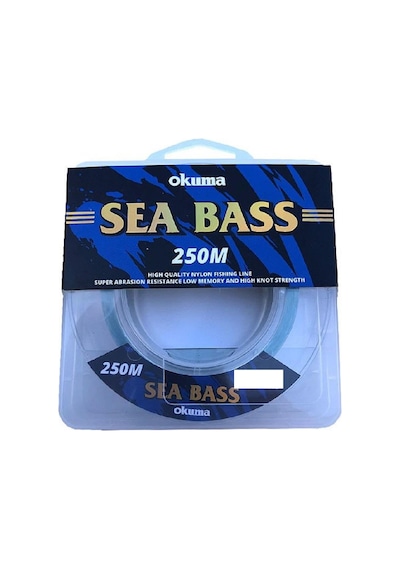 Okuma Sea Bass Nylon Moss Green 250M Misina