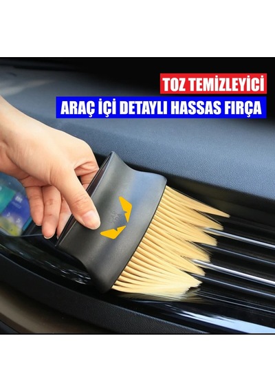 Premium Araç Oto Araba Klima Havalandırma Detaylı Temizlik Fırçası