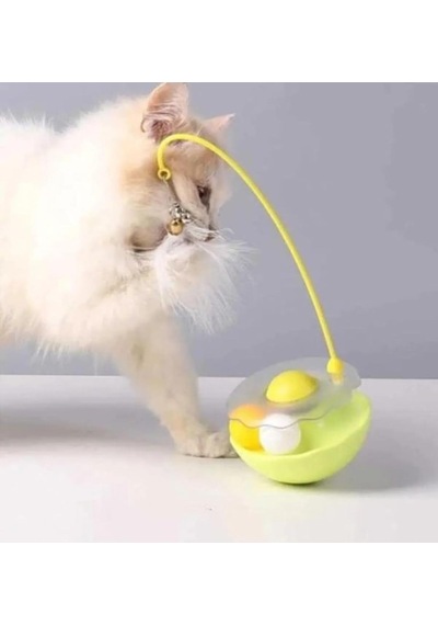 Busstier Kedi Nanesi Yalama Toplu Hacı Yatmaz Tüylü İnteraktif Kedi Oyuncağı