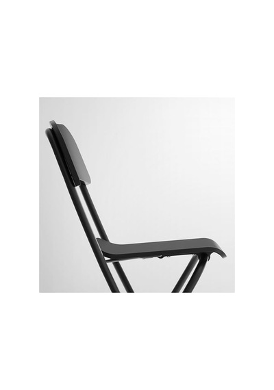 Ikea Franklın Bar Sandalyesi, Siyah, 63 Cm, Katlanabilir