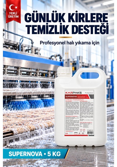 Supernova Halı Yıkama Şampuanı 5 Kg Tekli