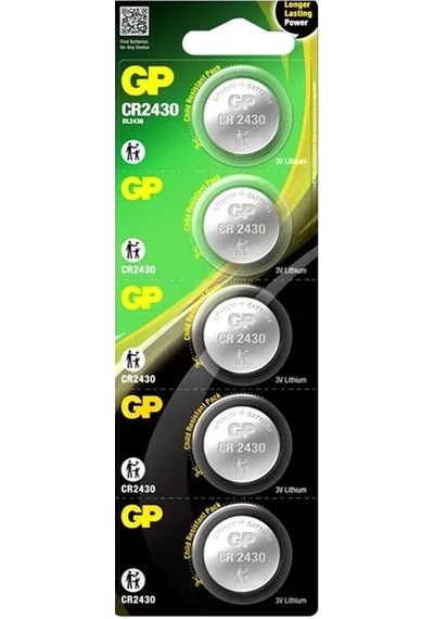 Gp Cr2430 3 Volt Lityum Pil 5'li Paket