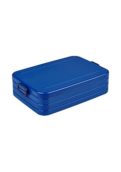 - Yemek Kutusu Take A Break Large Bölmeli Beslenme Kutusu 8 Tereyağı Ekmeği İçin Uygundur 1500 Ml Canlı Mavi Bakır