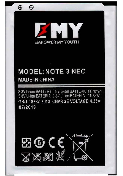 Samsung Galaxy Note 3 Neo Uyumlu Emy Batarya